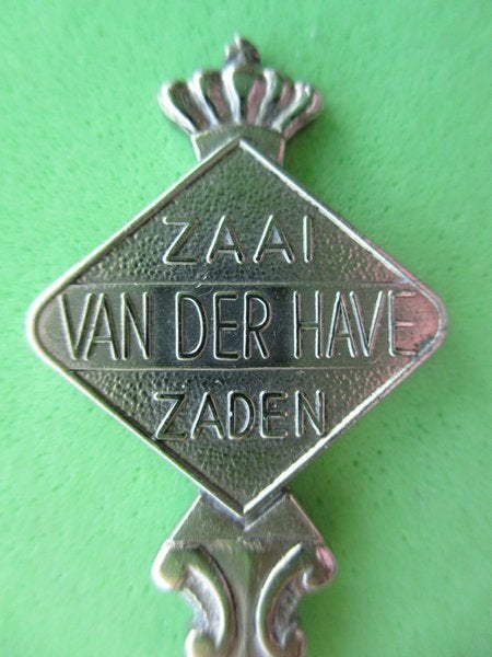 (A3813) Van der Have zaaizaden suikerschep ( Oosterland ), Ophalen of Verzenden, Gebruikt, Overige materialen, Bestek