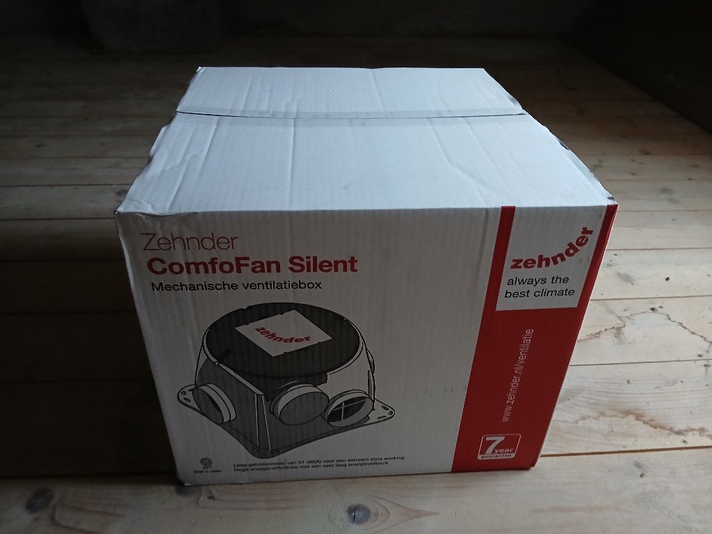 Zehnder ventilatiebox, Ophalen, Nieuw, Ventilator en Afzuiger