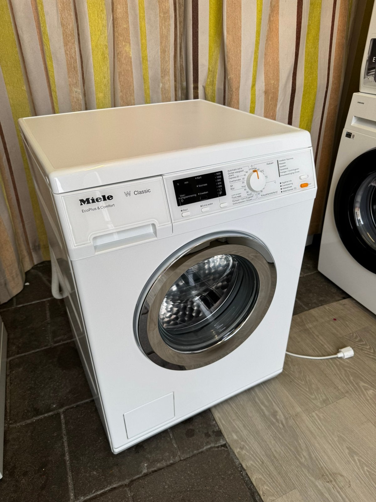 A+++ Wasmachine Miele | W Classic | Helemaal Schoon en Goed, Ophalen, Gebruikt, Minder dan 85 cm, Voorlader