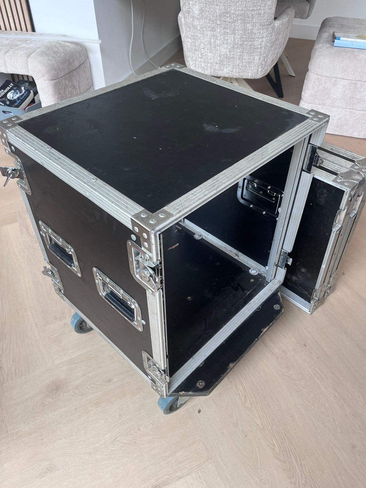 Flightcase 19” rack 12he, Ophalen, Gebruikt, Overige instrumenten, Flightcase