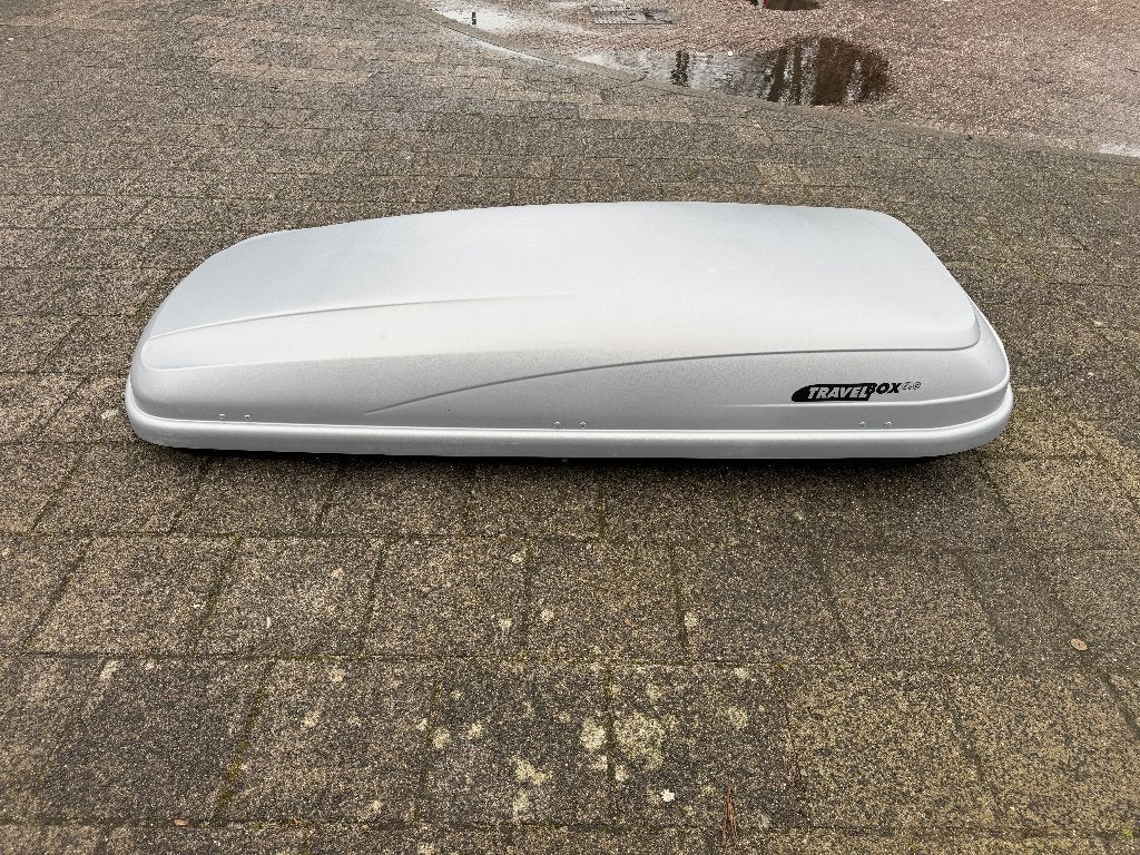 Hapro Travelbox 6.0 dakkoffer / skibox met Master-Fit 75 kg, Auto diversen, Dakkoffers, Ophalen, Zo goed als nieuw