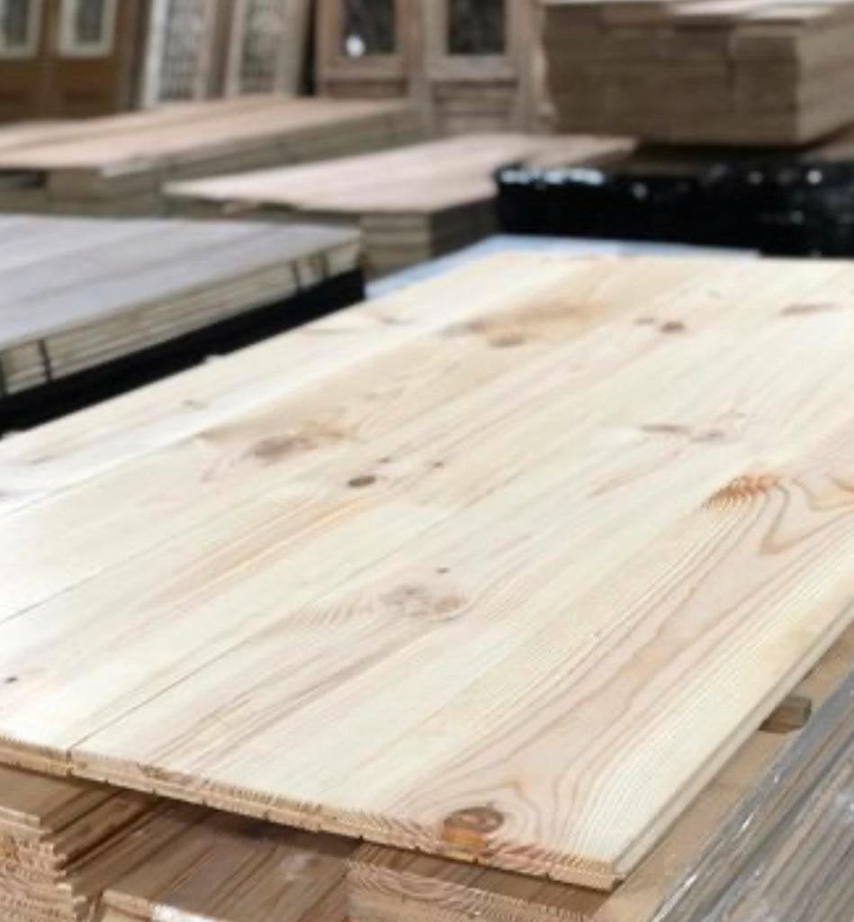 MASSIEVE PINE VLOEREN TOPKWALITEIT GROTE VOORRAAD!!, Ophalen of Verzenden, Nieuw, 75 m² of meer