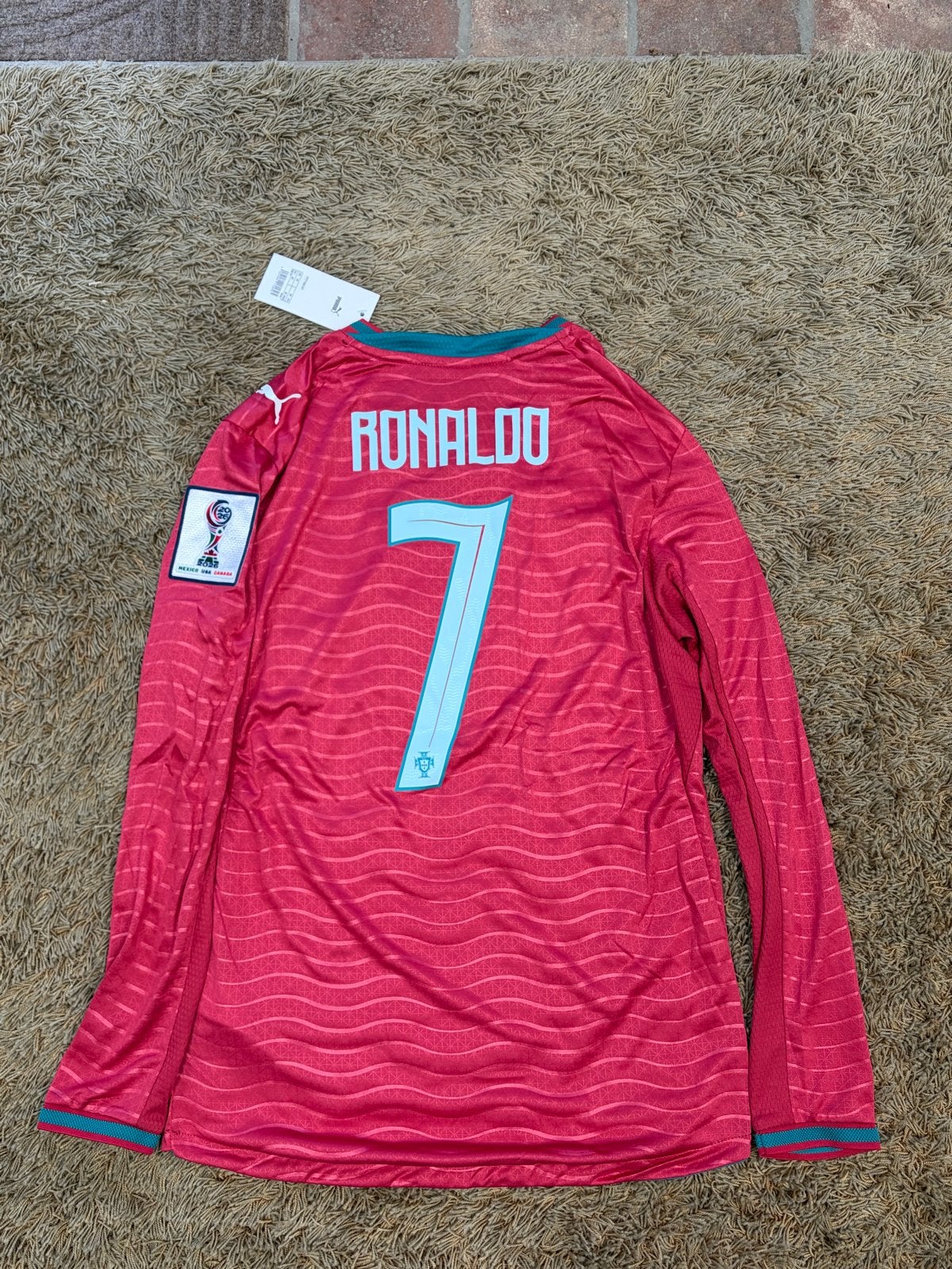 Puma Portugal Ronaldo #7 Thuisshirt Lange Mouwen - Nieuw, Maat M, Ophalen of Verzenden, Nieuw, Shirt
