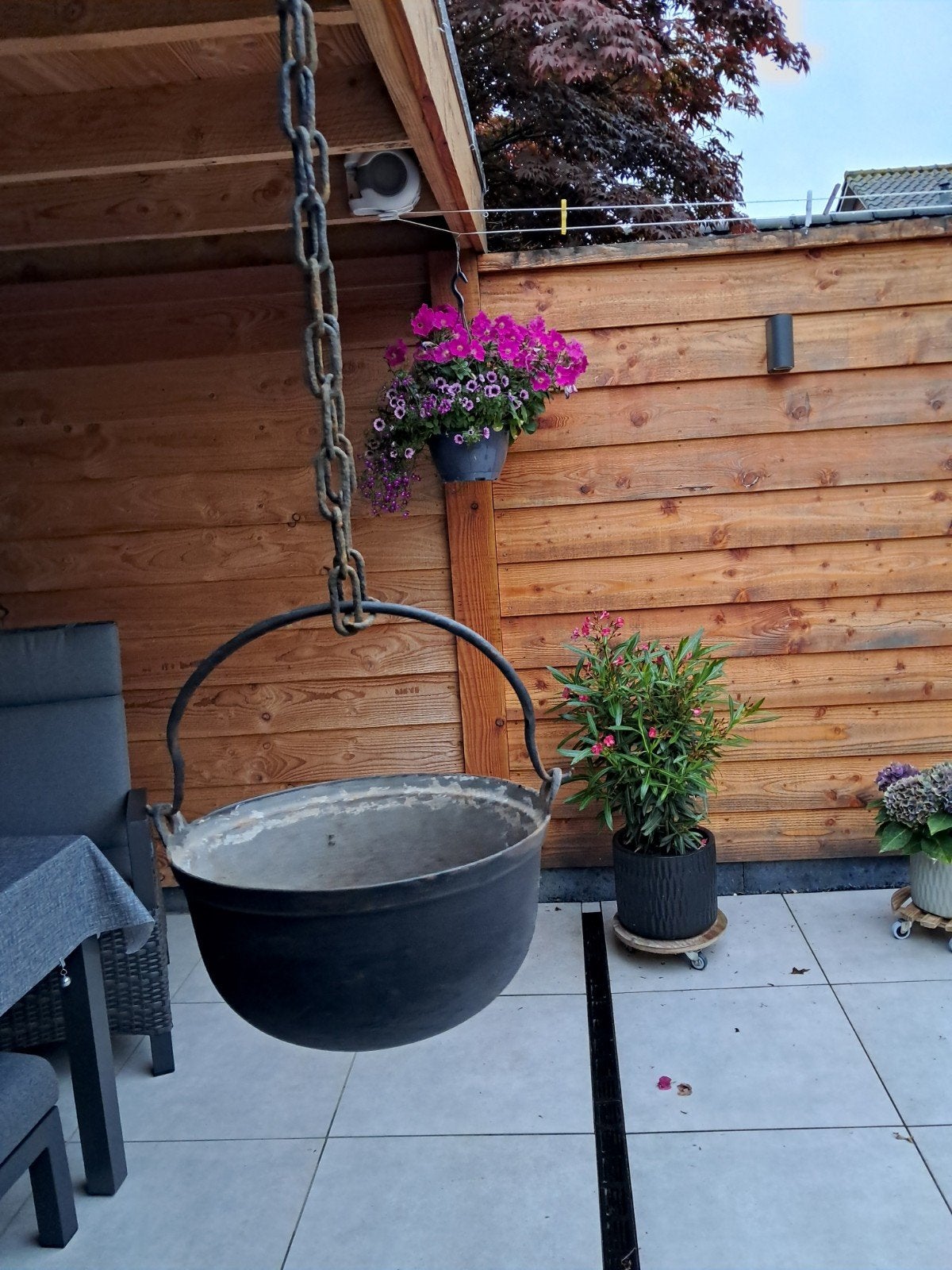 Oude gietijzeren kookpot, Ophalen of Verzenden