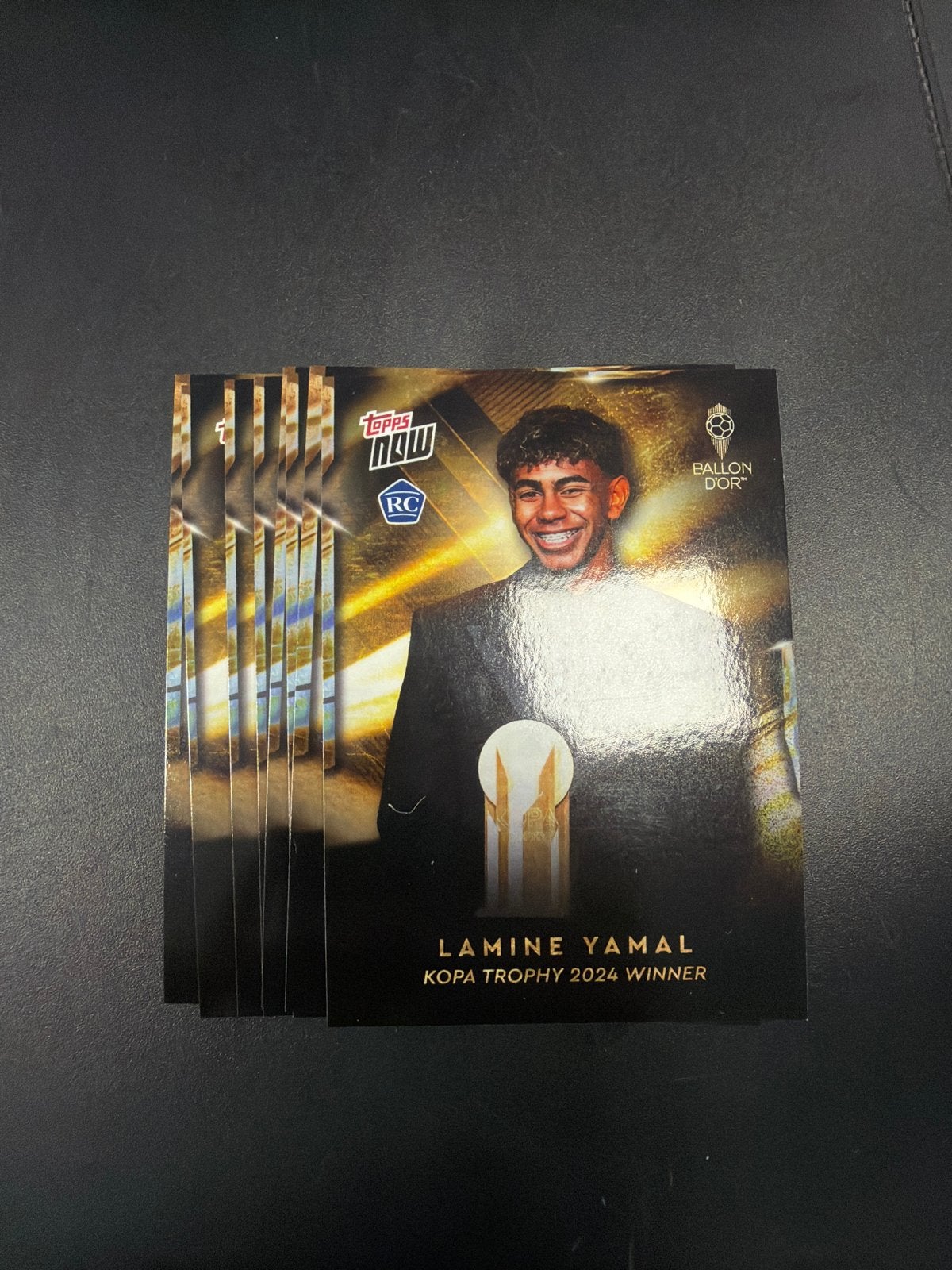 Lamine Yamal Kopa Trophy 2024 Winner Topps Now RC Kaart, Ophalen of Verzenden, Nieuw, Buitenlandse clubs, Spelerskaart