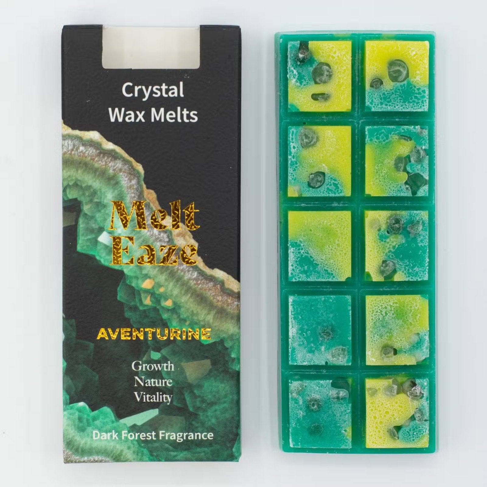 Edelsteen Waxmelts  - Aventurijn, Verzenden, Nieuw, Groen, Overige materialen