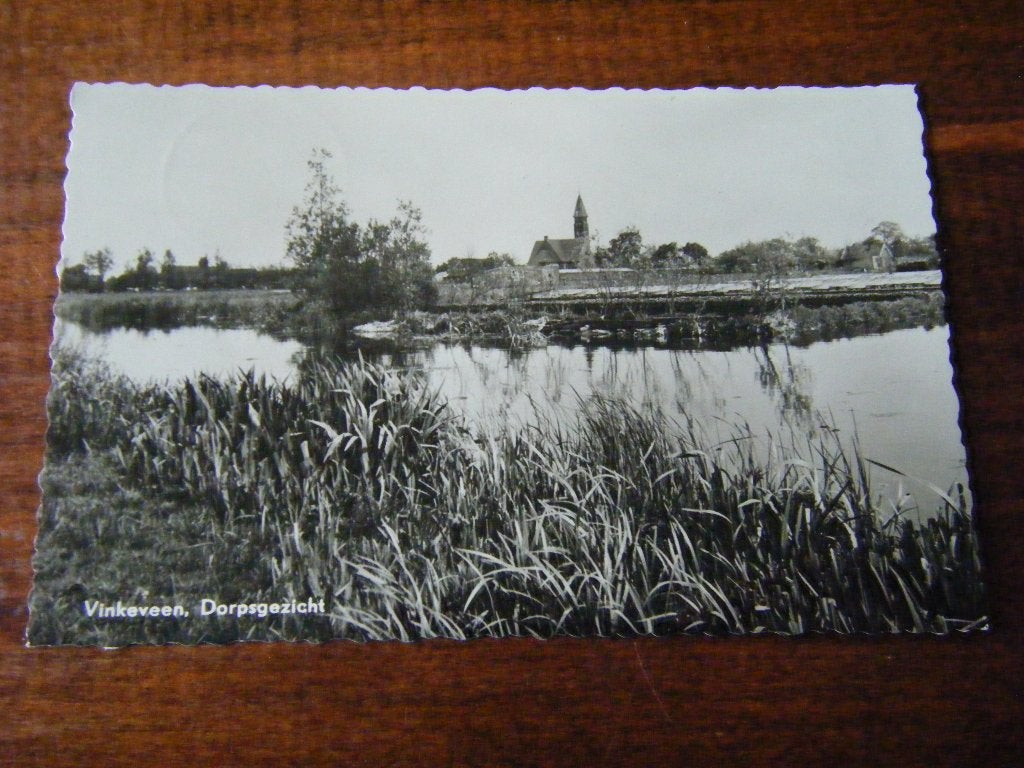C40 - Vinkeveen - Dorpsgezicht - Mooi/Oud, Verzamelen, Ansichtkaarten | Nederland, Ophalen of Verzenden, 1940 tot 1960, Utrecht