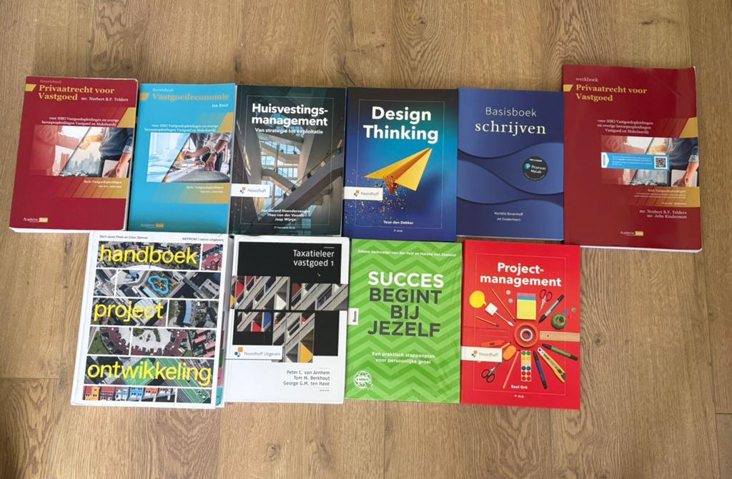 Studieboeken HBO Vastgoedkunde (vastgoed & makelaardij), Boeken, Ophalen of Verzenden, Beta, Zo goed als nieuw, HBO