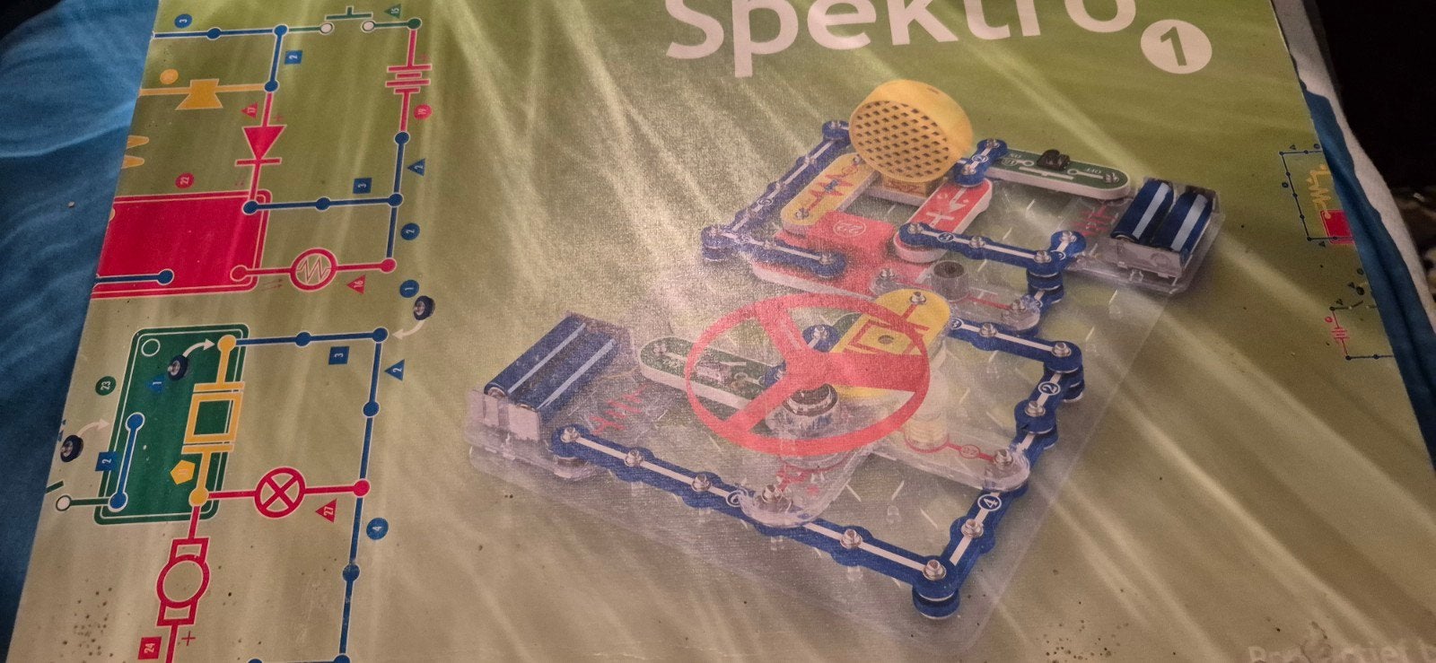 Spektro 1 Elektronica Experimenteerdoos, Ophalen of Verzenden, Zo goed als nieuw, Bouwen, Met licht