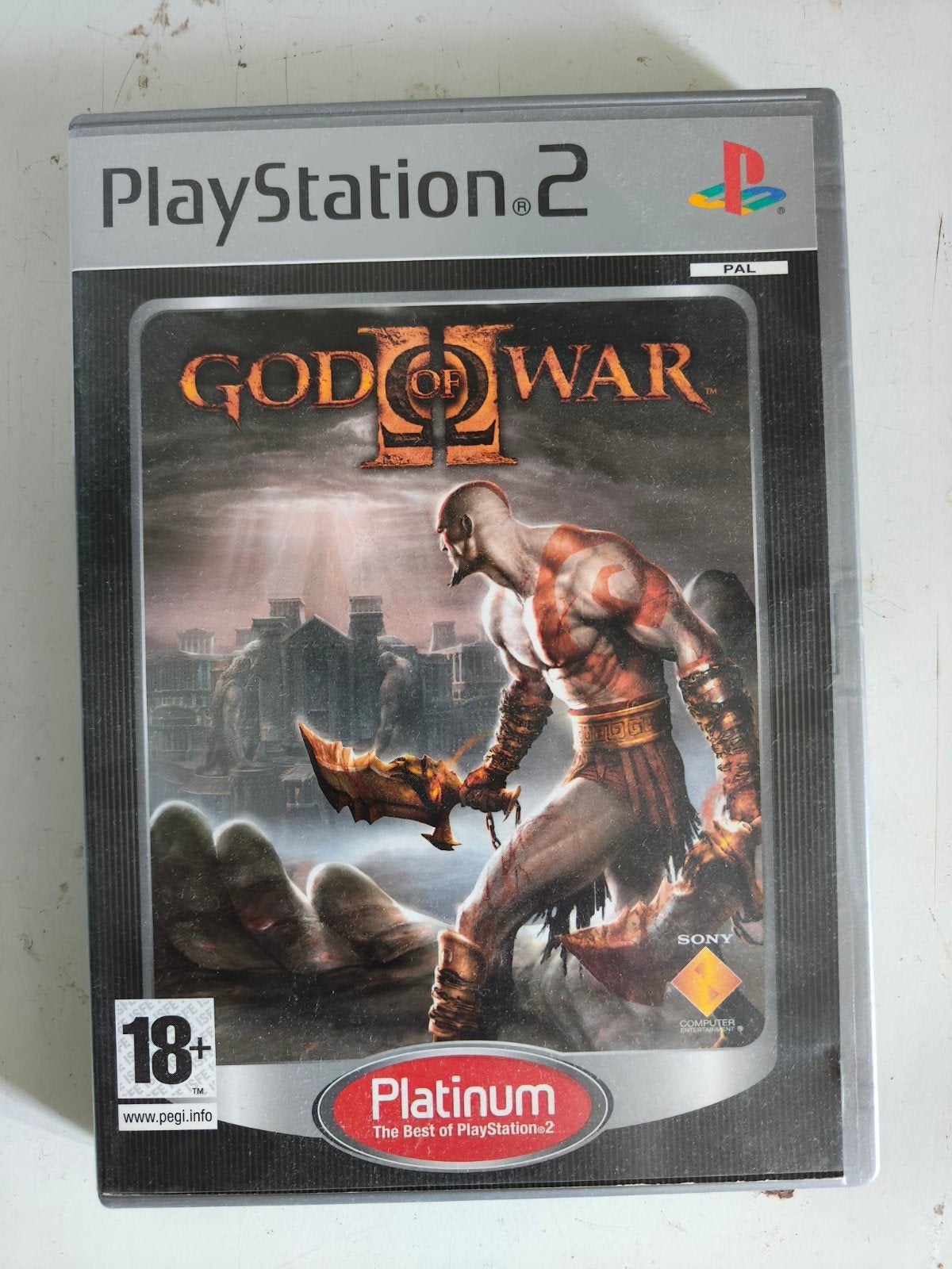 God of War II (Platinum) voor PlayStation 2 / PS2 game PAL, Spelcomputers en Games, Games | Sony PlayStation 2, 1 speler, Ophalen of Verzenden