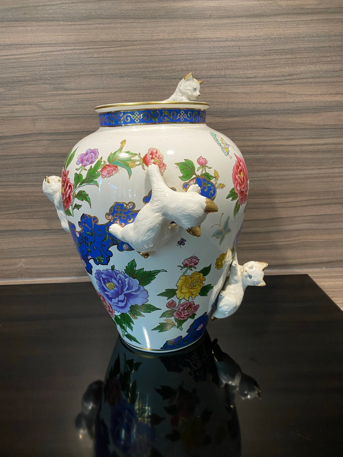 Franklin Mint Imperial Cats Vaas - 1989, Ophalen