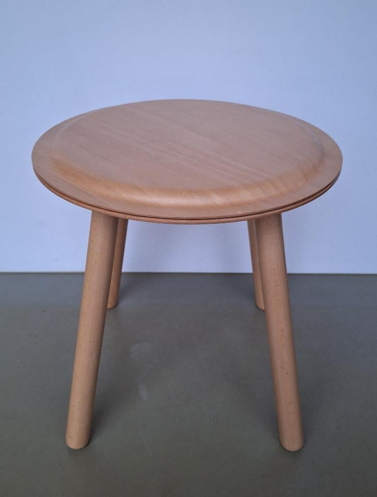 vintage Ikea design Jon Karlsson bijzettafelje h= 44cm, Huis en Inrichting, Ophalen, Minder dan 45 cm, Minder dan 55 cm, Rond