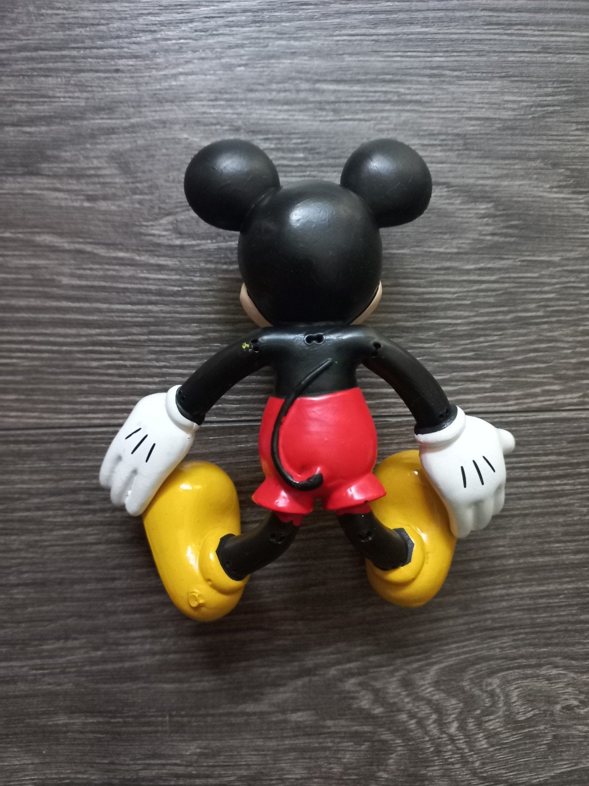 Disney Mickey Mouse 12cm hard plastic, Verzamelen, Ophalen of Verzenden, Gebruikt, Overige typen