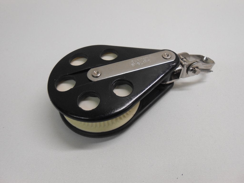 Ratelblok, 2-zijdig ratelend, 8 - 12 mm lijn, Ophalen of Verzenden, Nieuw, Lijn of Blok