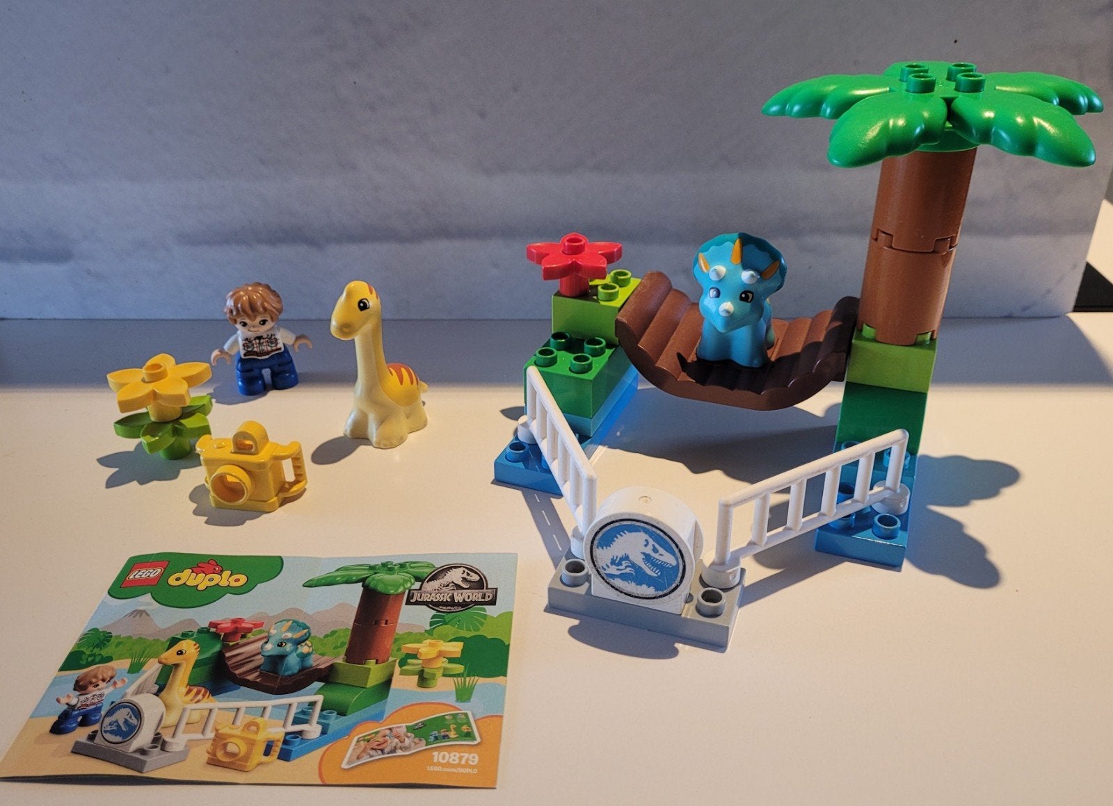 Lego Duplo Jurassic World 10879 - Zachte Reuzen, Compleet, Jurassic World, Ophalen of Verzenden, Zo goed als nieuw