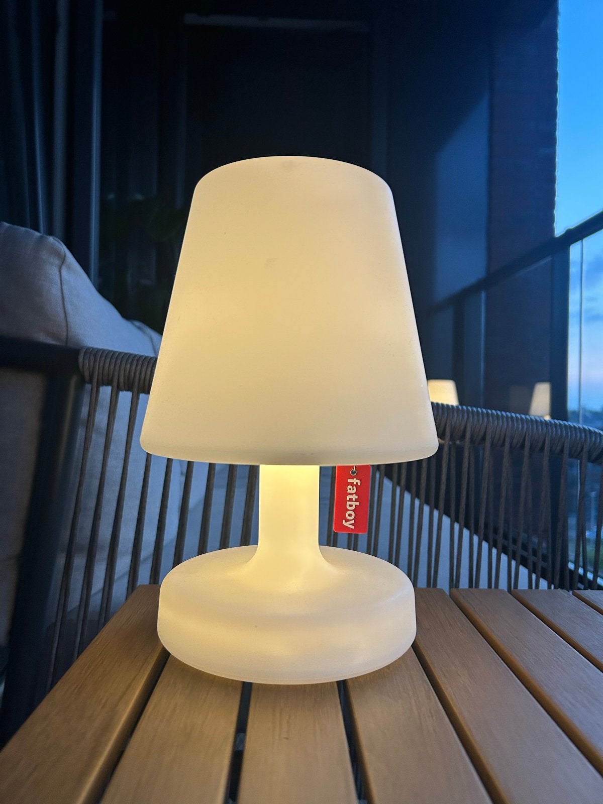 Fatboy Edison the Petit tafellamp - nog 1!, Ophalen, Kunststof, Fatboy, Draadloos