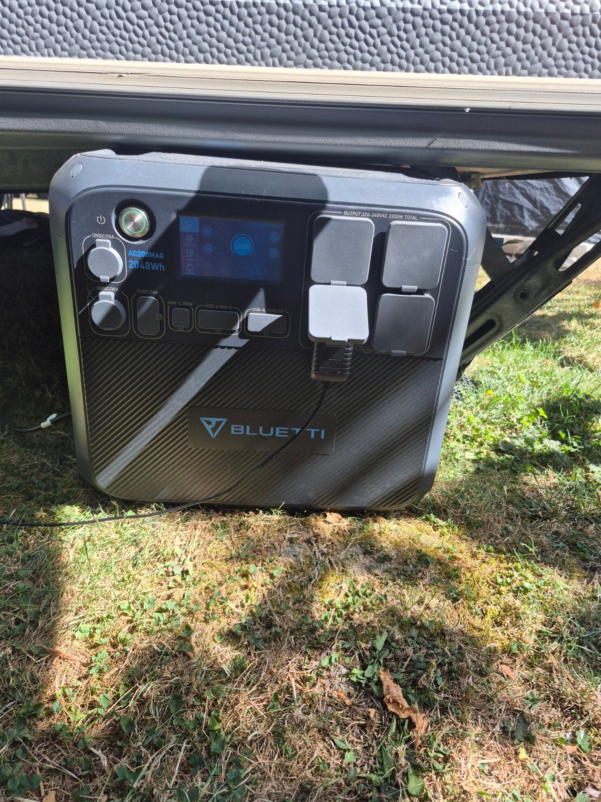 Bluetti AC200MAX Power Station - 2048Wh, 2200W Output, Ophalen of Verzenden, Zo goed als nieuw