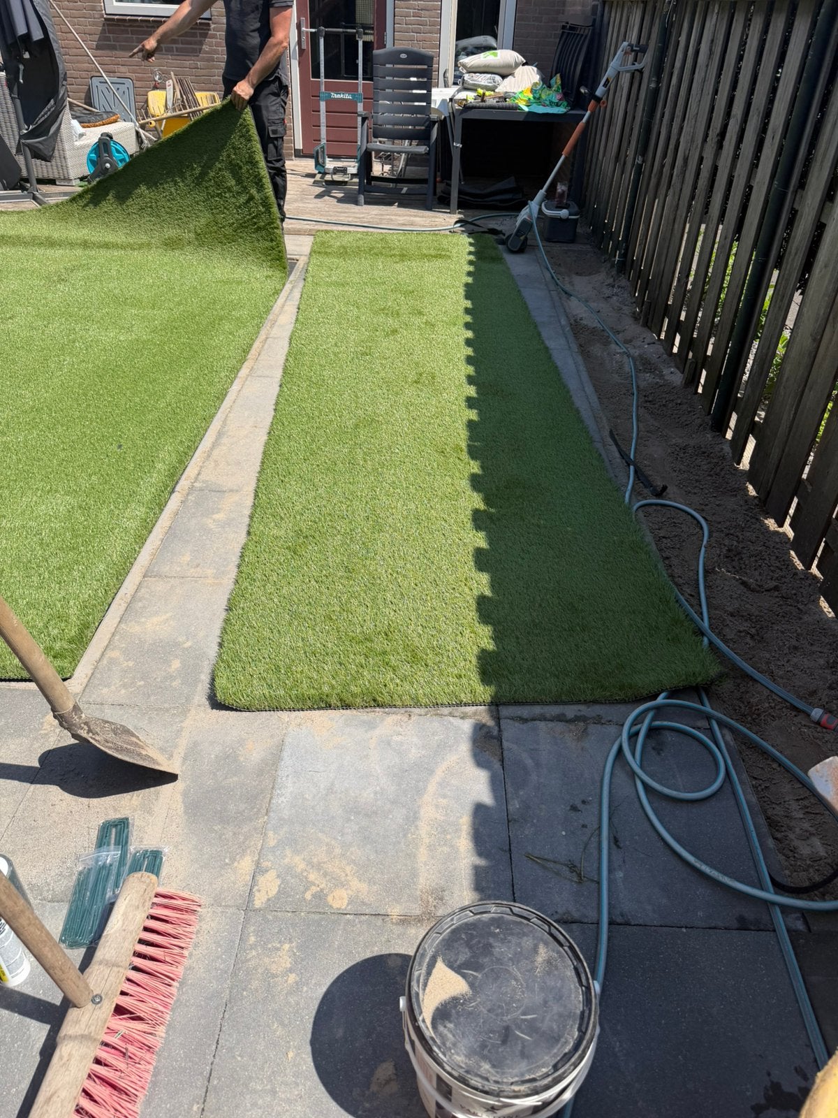 Kunstgras nieuw, Tuin en Terras, Gras en Kunstgras, Ophalen, Nieuw, Minder dan 10 m², Kunstgras