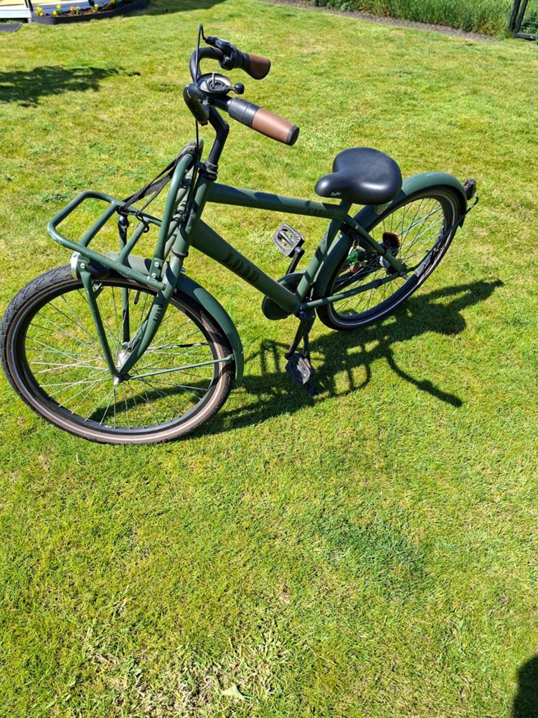 Stoere Jongensfiets 24 inch LOAD RN Kaki Groen, Ophalen of Verzenden, Gebruikt, Overige merken