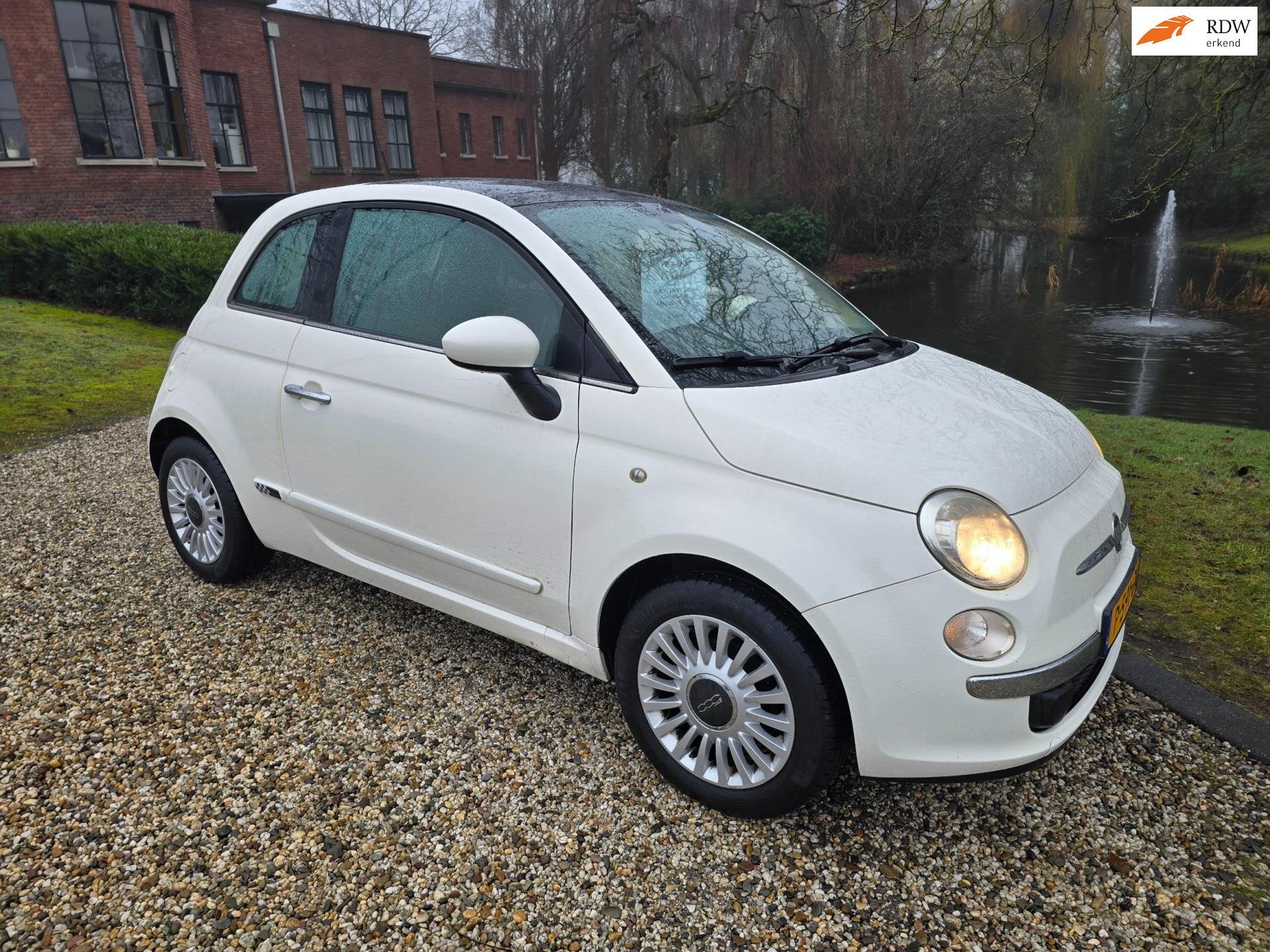 Fiat 500 1.2 Naked DAK/airco *apk:03-2027*, Voorwielaandrijving, Euro 5, Gebruikt, 4 cilinders