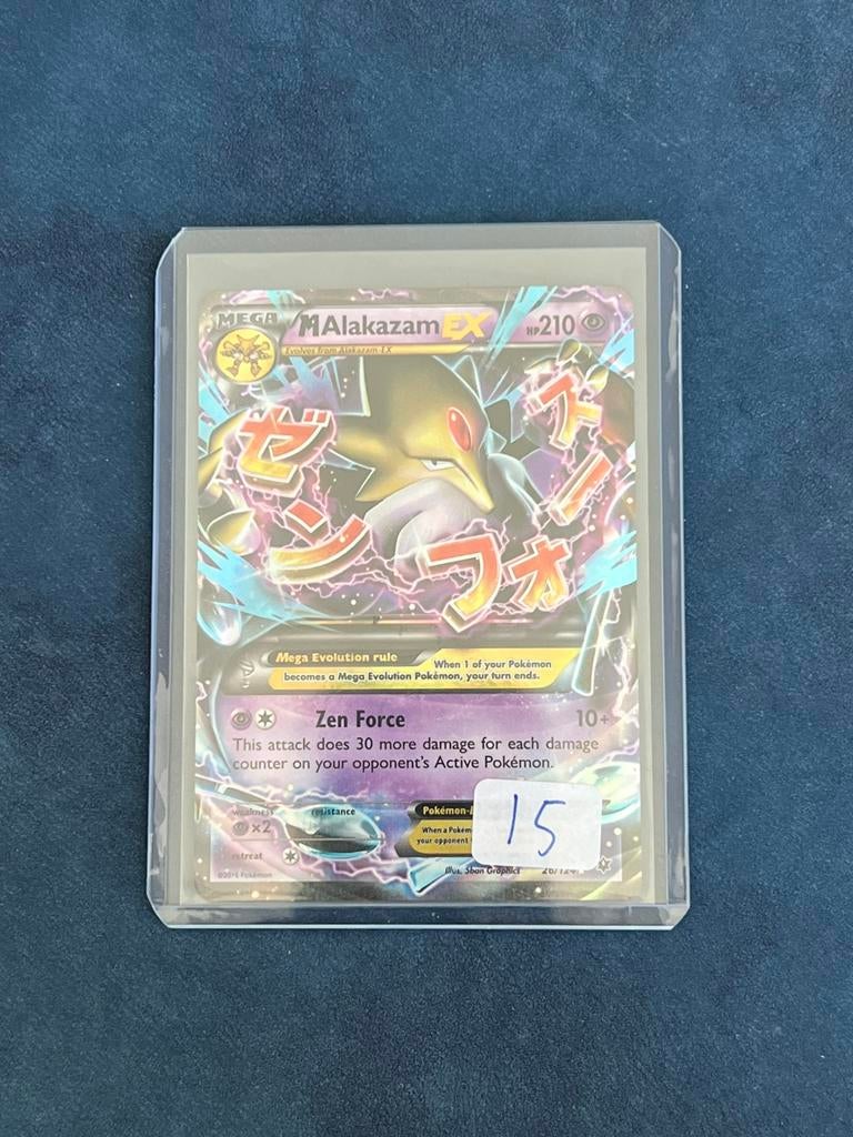 M Alakazam Ex 26 Fates Collide, Ophalen of Verzenden, Zo goed als nieuw