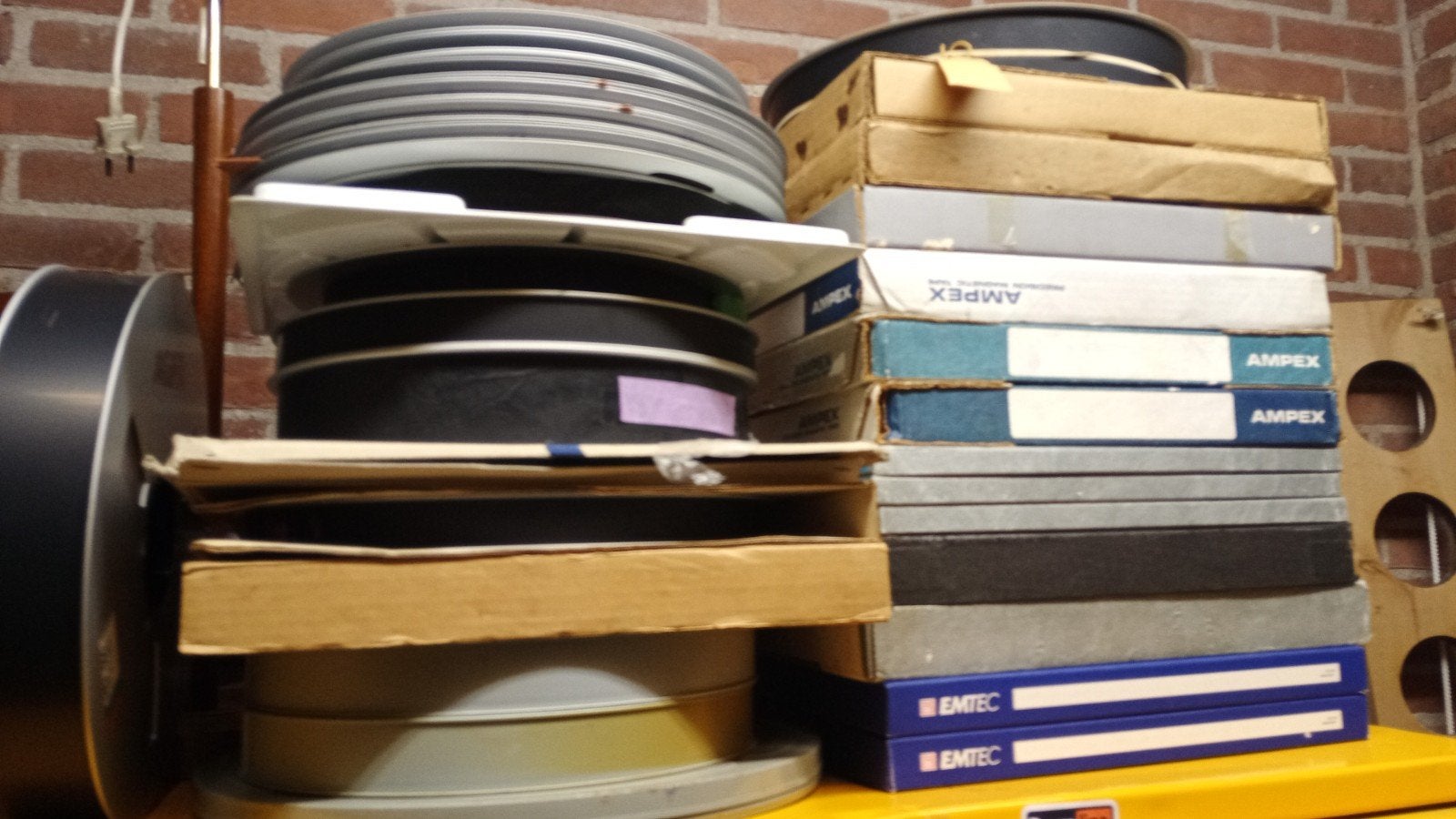 Studio reels 1/2 inch, Audio, Tv en Foto, Professionele Audio-, Tv- en Video-apparatuur, Ophalen, Audio