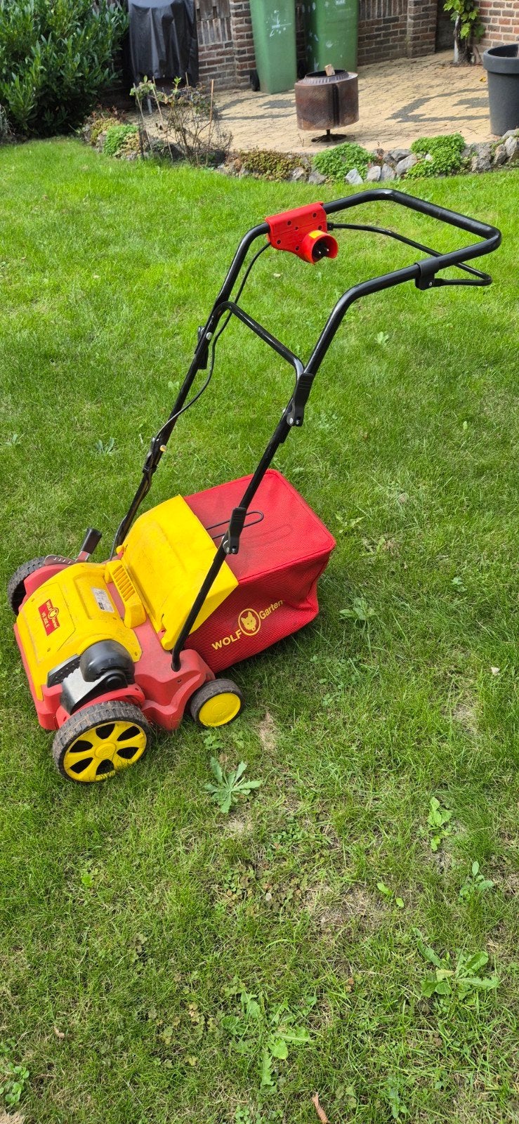 Wolf Garten VS 302 E Verticuteermachine - Elektrisch, Tuin en Terras, Ophalen, Cirkelmaaier, Elektrische grasmaaier, Opvangzak