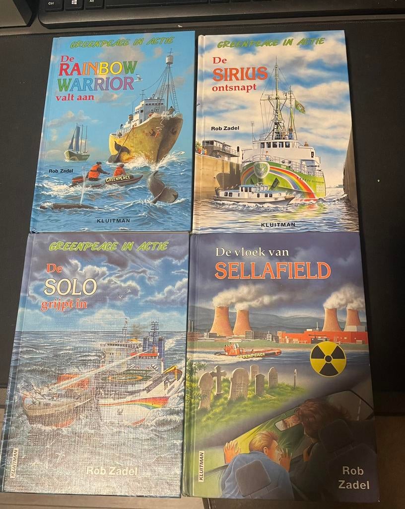 Greenpeace In Actie (4x), Ophalen of Verzenden, Zo goed als nieuw