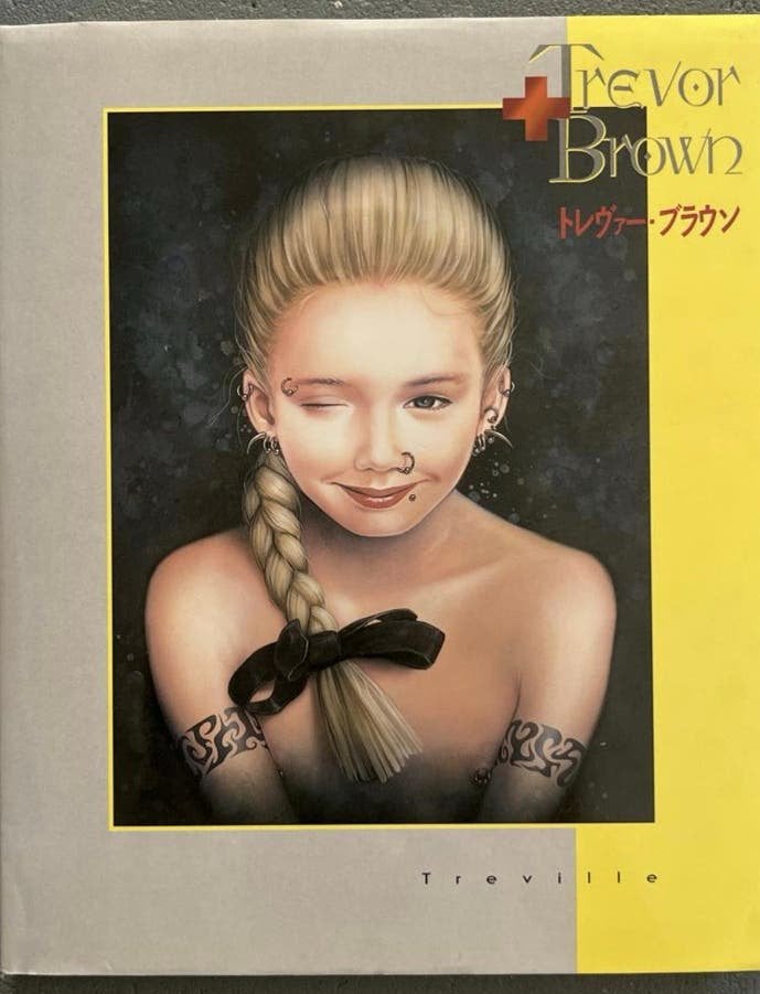 Trevor Brown Treville art book surrealism erotica fetish, Ophalen, Zo goed als nieuw, Overige onderwerpen