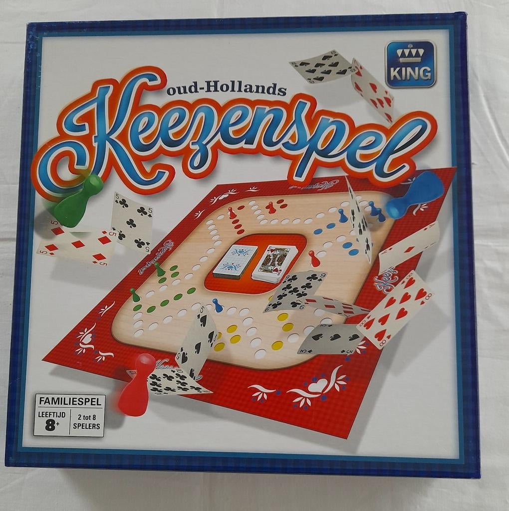 Oud-Hollands Keezenspel., Hobby en Vrije tijd, Gezelschapsspellen | Bordspellen, Ophalen of Verzenden, Zo goed als nieuw