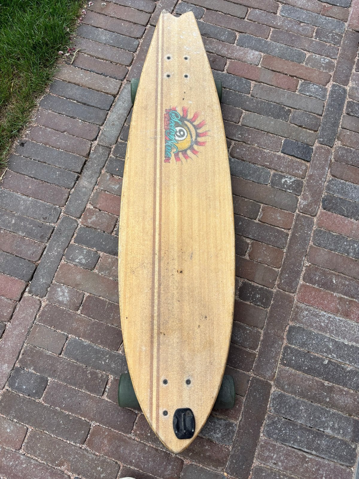 Skateboard Longboard: Roots Bamboo a Limited Edition, Sport en Fitness, Skateboarden, Ophalen of Verzenden, Gebruikt