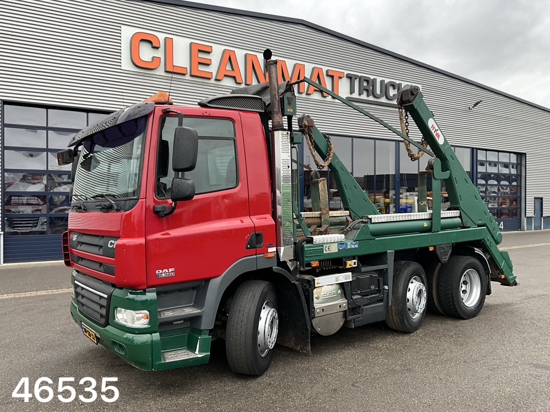 DAF FAG 85 CF 360 Hyvalift 18 Ton portaalsysteem (bj 2009), Euro 5, Origineel Nederlands, 362 pk, 2 stoelen