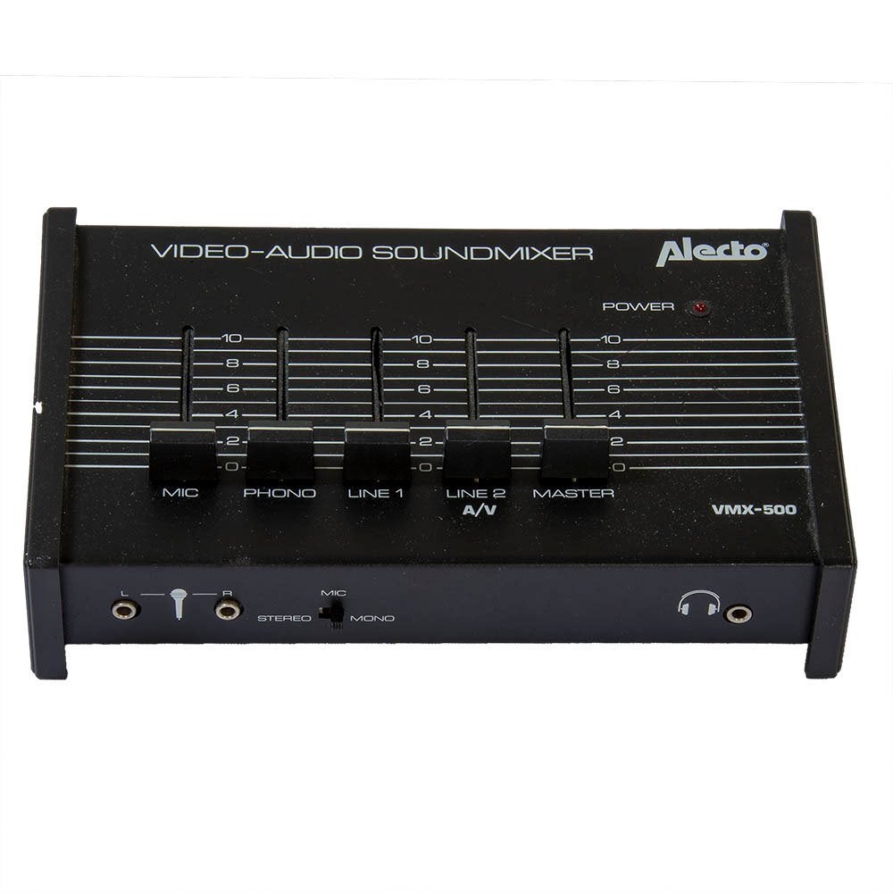 Alecto video audio soundmixer, Ophalen