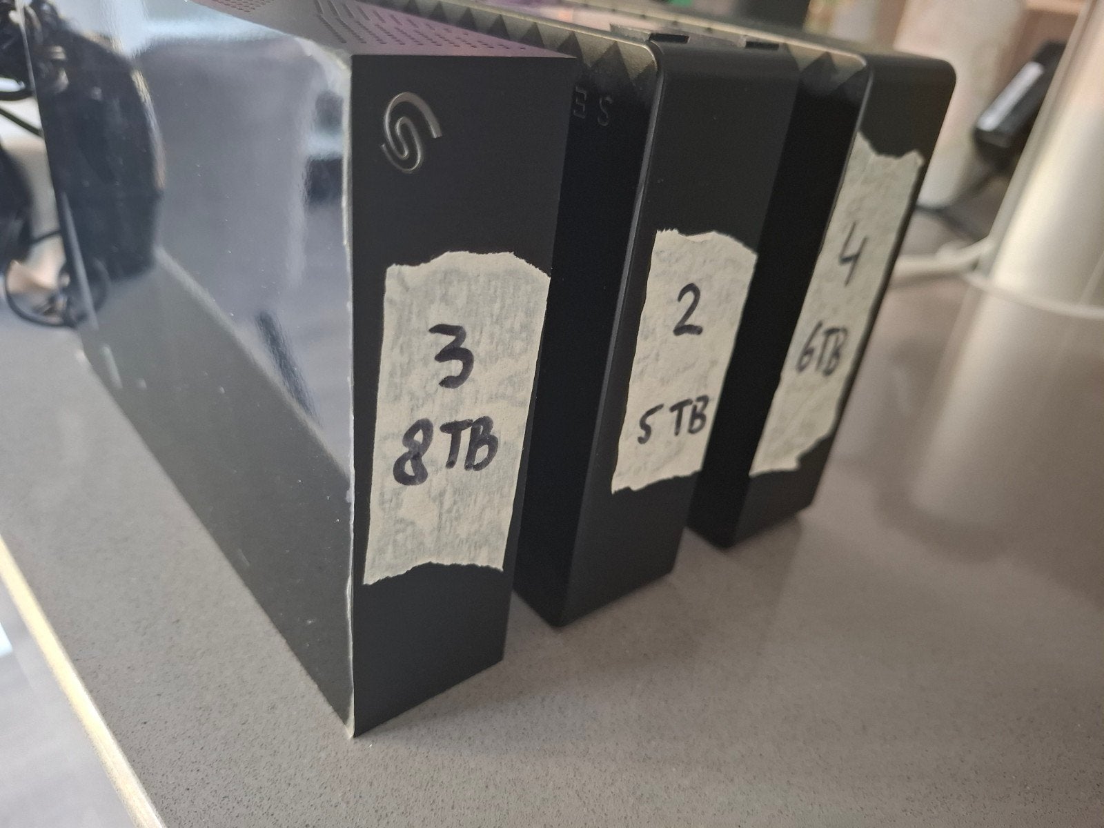 3x Seagate Expansion externe harde schijven (19TB), 19TB, HDD, Ophalen of Verzenden, Zo goed als nieuw