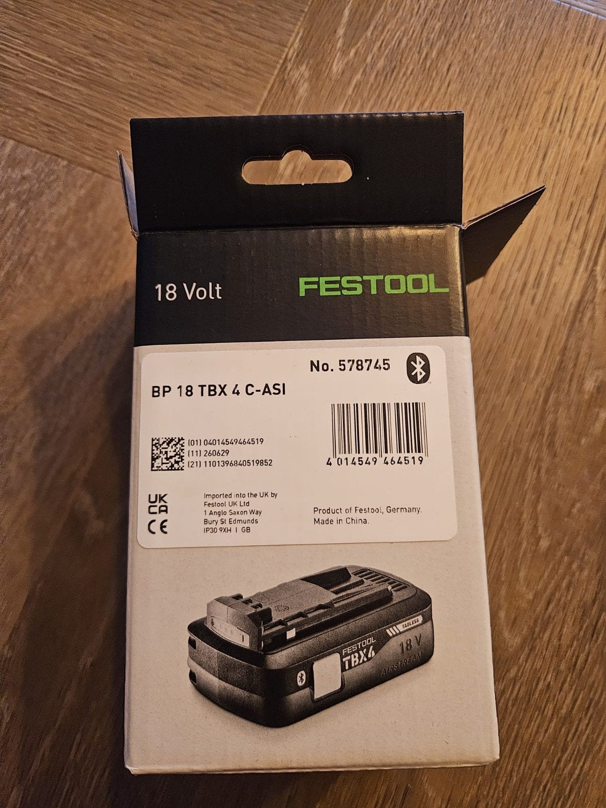 Festool Accu BP 18 TBX 4 C-ASI NIEUW, Ophalen, Nieuw, Overige typen, Festool