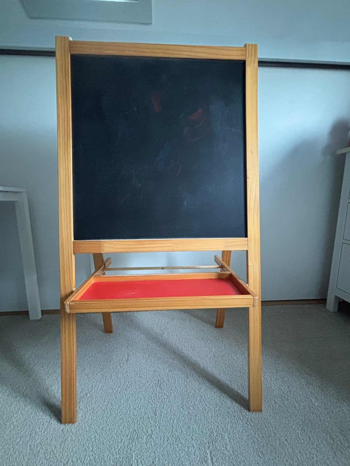 IKEA MÅLA Schoolbord/Whiteboard met 2 papierrollen, Kinderen en Baby's, Ophalen, Gebruikt, Knutselen
