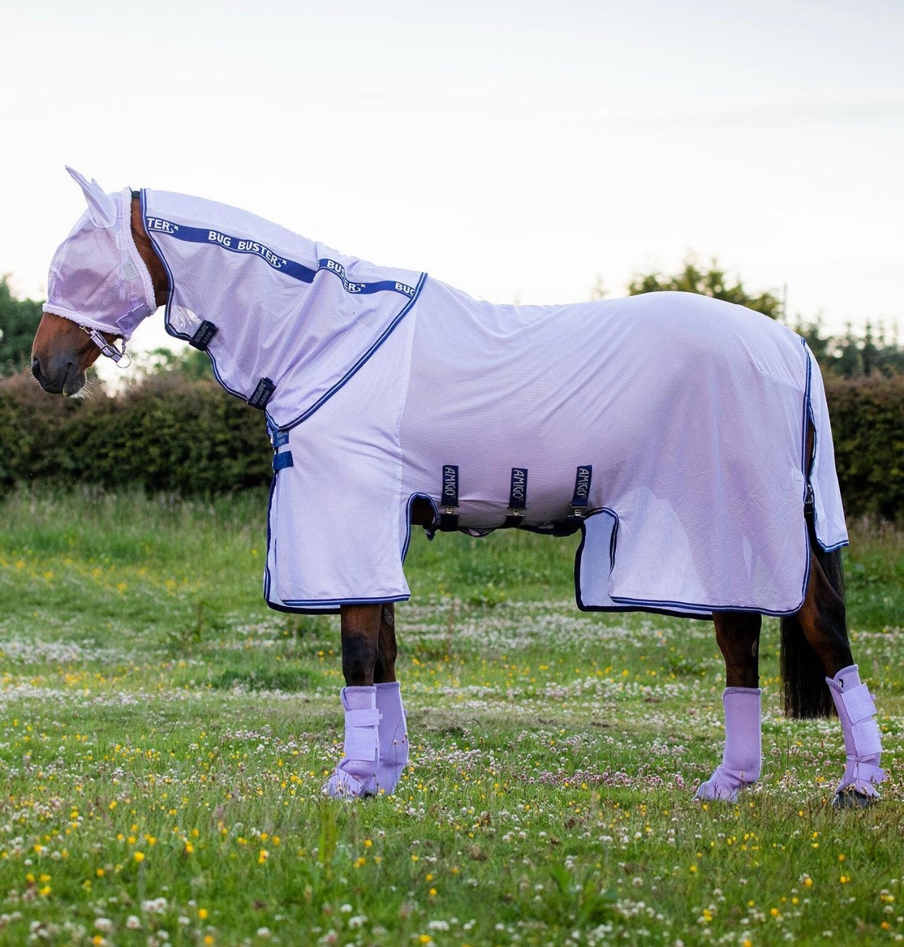 Amigo horse ware bug buster 183cm +hals, Vliegendeken, Afneembare hals, Ophalen of Verzenden, Amigo
