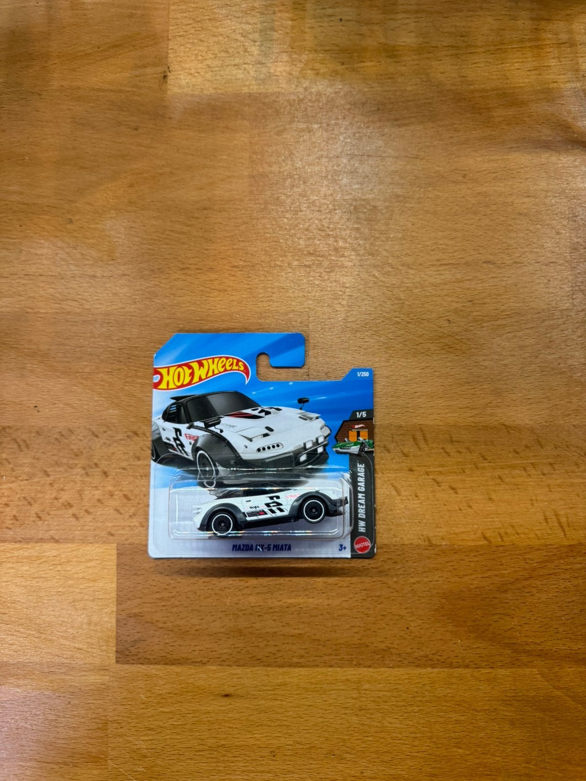 Hotwheels Mazda MX-5, Ophalen of Verzenden, Zo goed als nieuw, Auto