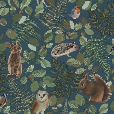 Forest friends behang /, Ophalen of Verzenden, Nieuw
