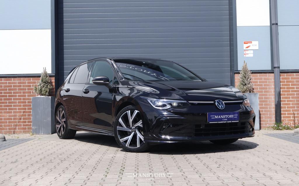 Volkswagen GOLF 1.5 eTSI R-Line, 4 cilinders, 150 pk, Zwart, Bedrijf