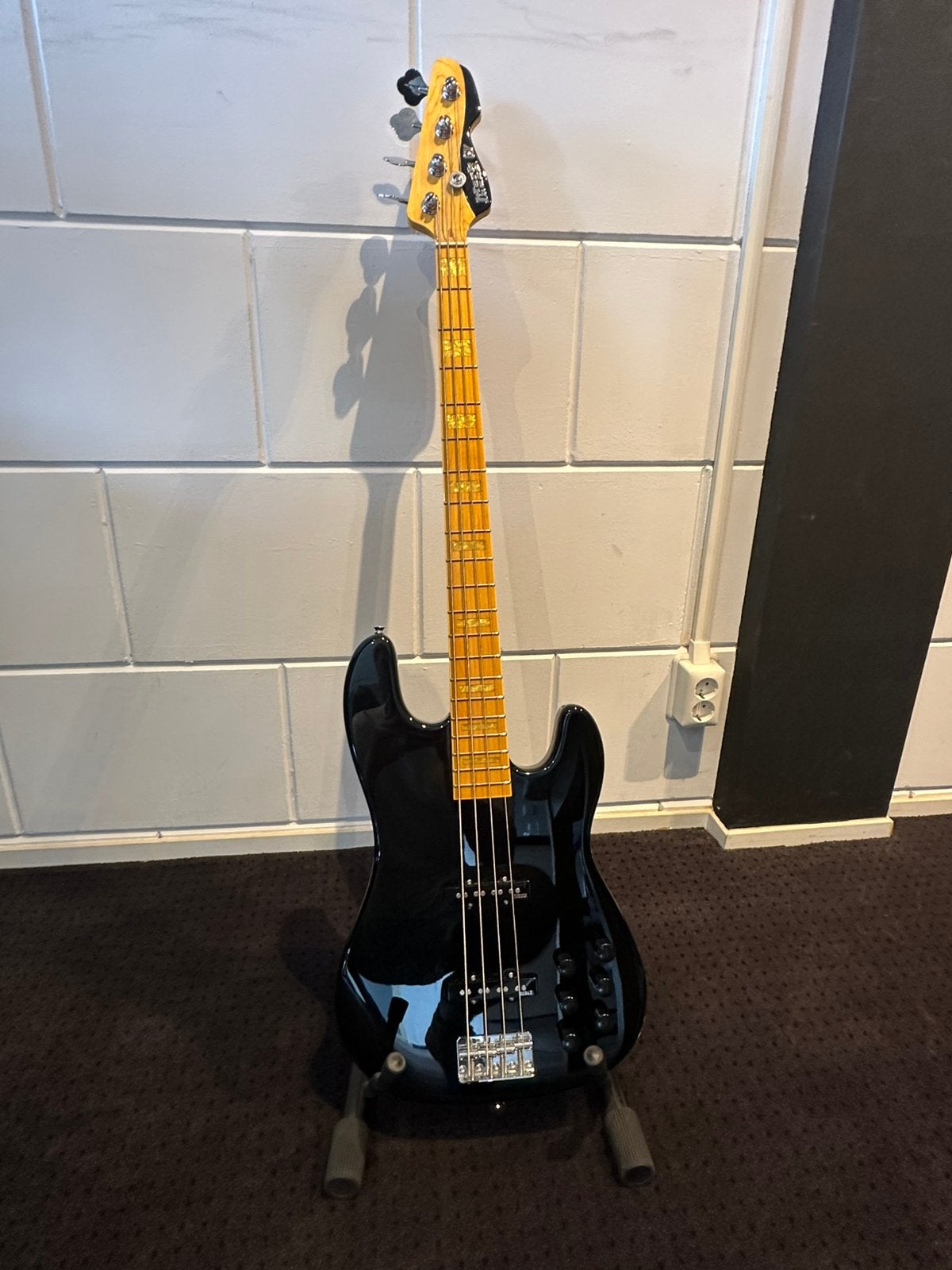 Basgitaar - Markbass GV4 Gloxy Basgitaar Val Black CR MP, Ophalen, Nieuw, Elektrisch