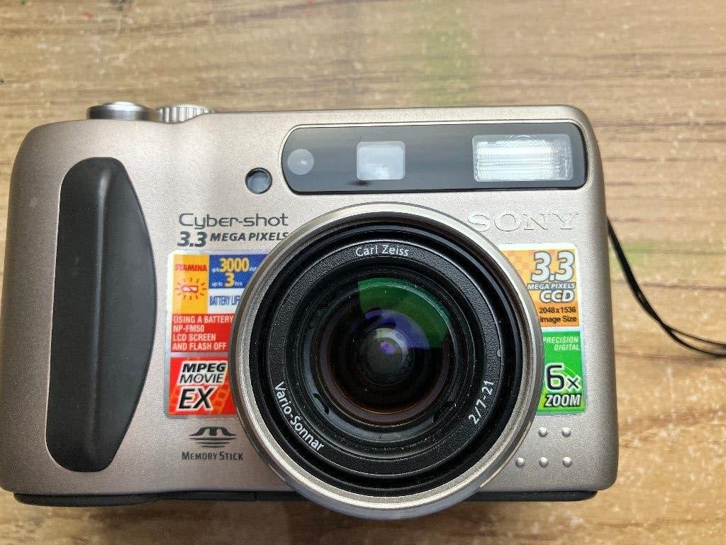 Sony Cyber-shot DSC-S75 Digitale Compactcamera, Ophalen, Compactcamera, 4 t/m 7 keer, Sony