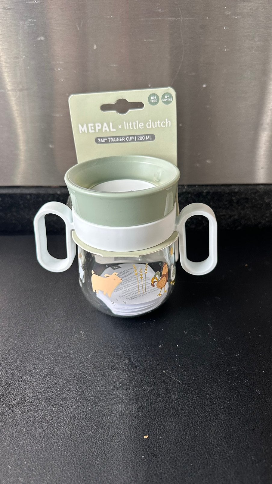 Mepal Mio oefenbeker nieuw, Ophalen of Verzenden, Nieuw, Drinkbeker, Overige merken