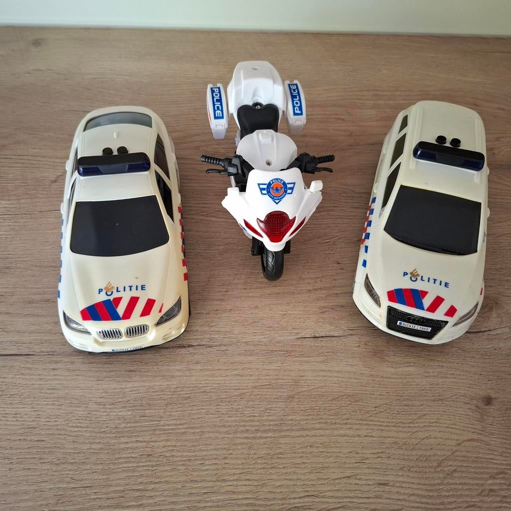Politieauto's  politiemotor, Ophalen of Verzenden, Gebruikt, Jongen of Meisje