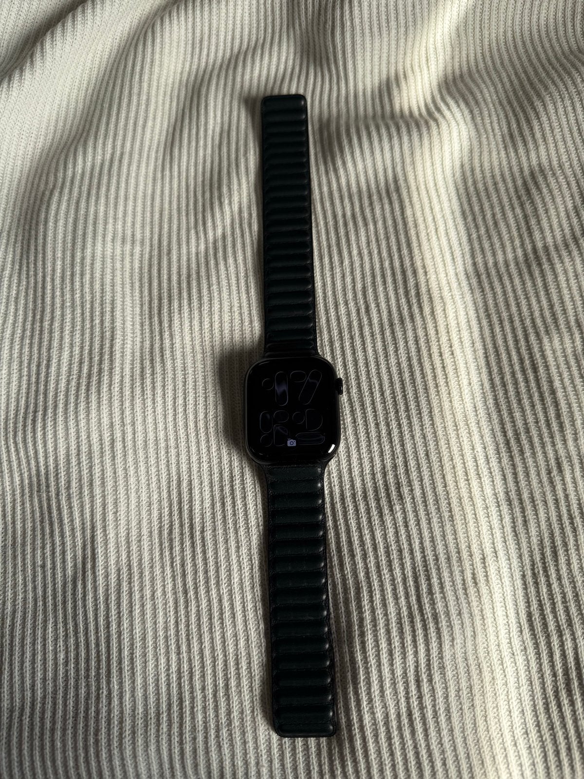 Apple Watch 46mm series 10 Aluminium, Hartslag, Zwart, IOS, Ophalen of Verzenden