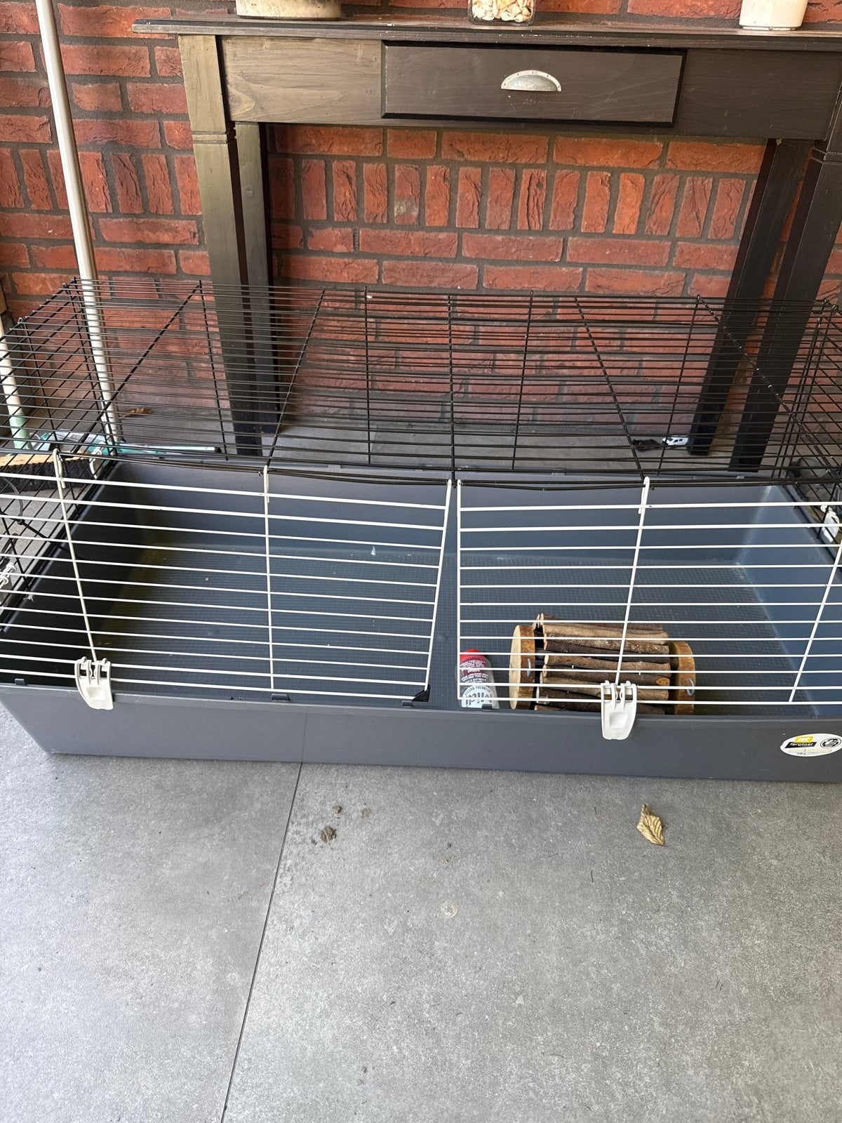 Cavia/konijnenhok, Kooi, 110 cm of meer, Cavia, Zo goed als nieuw