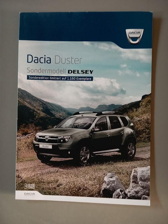 Dacia Duster Sondermodelle Delsey + Prijzen 3 / 2012 4 pag, Boeken, Verzenden, Zo goed als nieuw, Overige merken