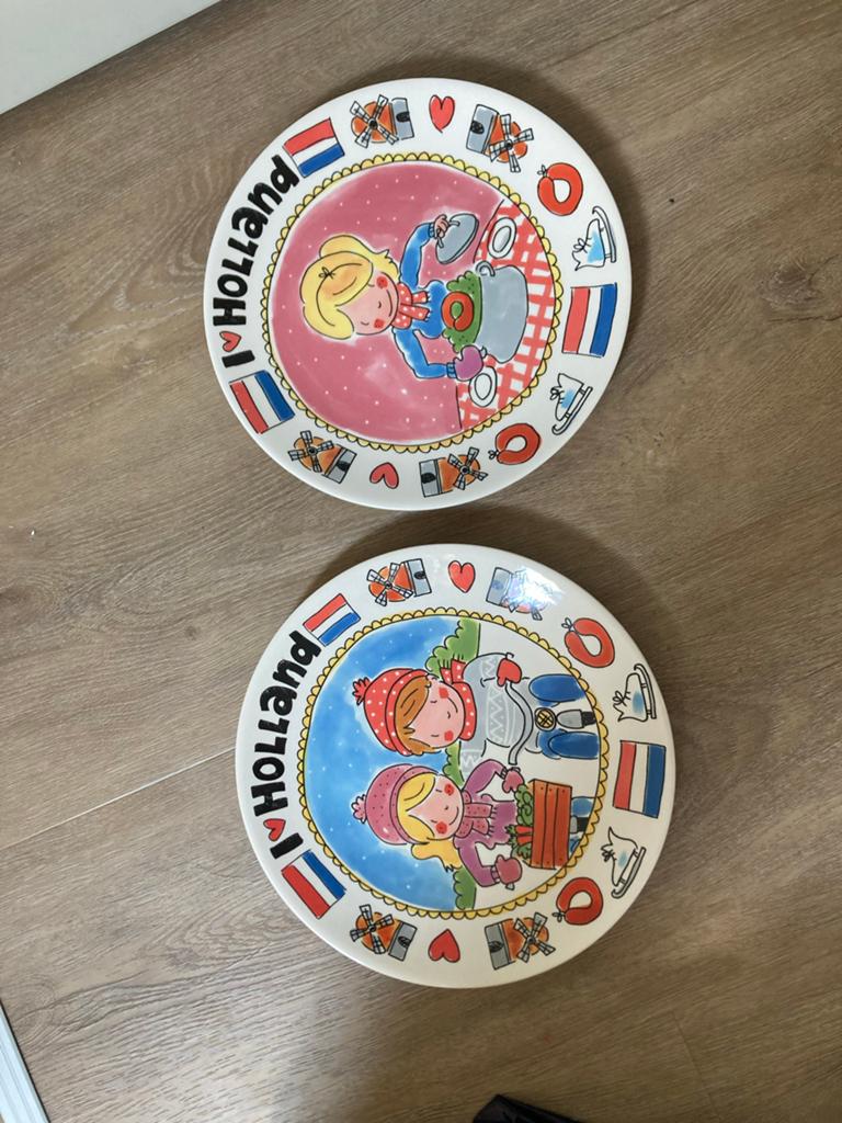 Blond Amsterdam diner borden - I Love Holland, Huis en Inrichting, Keuken | Servies, Blond Amsterdam, Nieuw, Ophalen of Verzenden