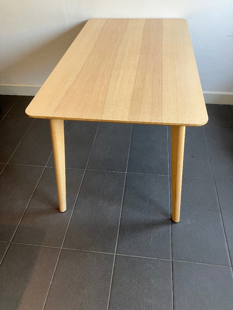 Eettafel, Huis en Inrichting, Tafels | Eettafels, Ophalen, 100 tot 150 cm, 50 tot 100 cm, Zo goed als nieuw