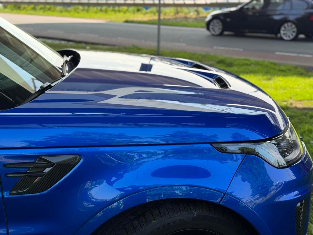 Range Rover Sport SVR Carbon 5.0 V8 Supercharged 575pk | BTW, Automaat, Blauw, 3000 kg, Leder